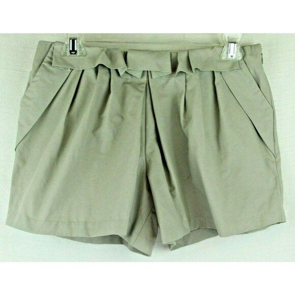 Simply Vera Wang Khaki Shorts - Picture 1 of 4